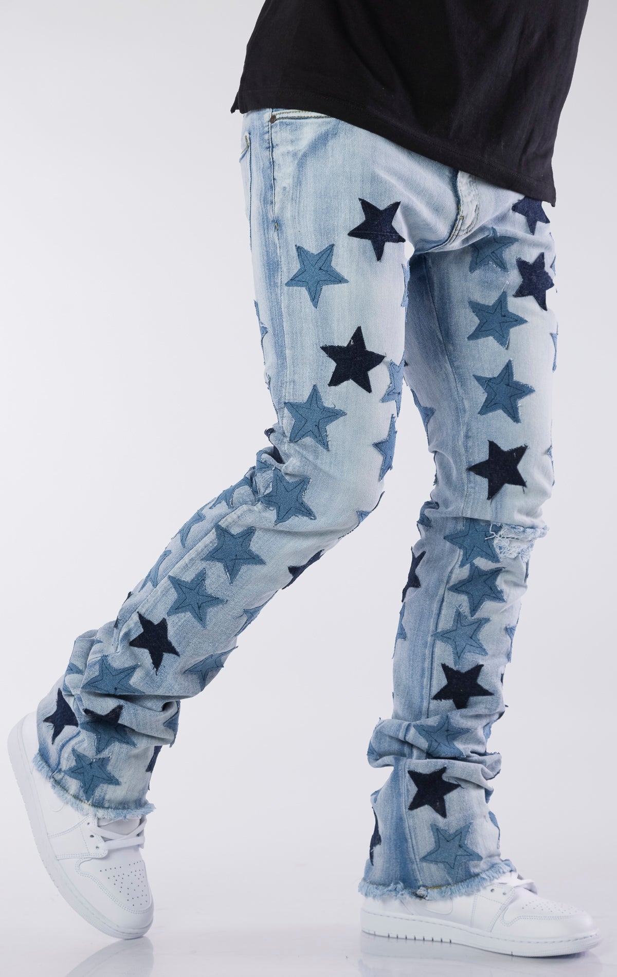 Starry Stacked Jeans